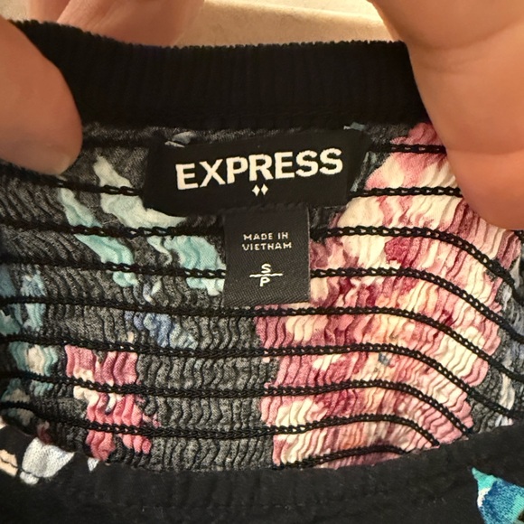 Express Multicolor Striped Top - Picture 2 of 4